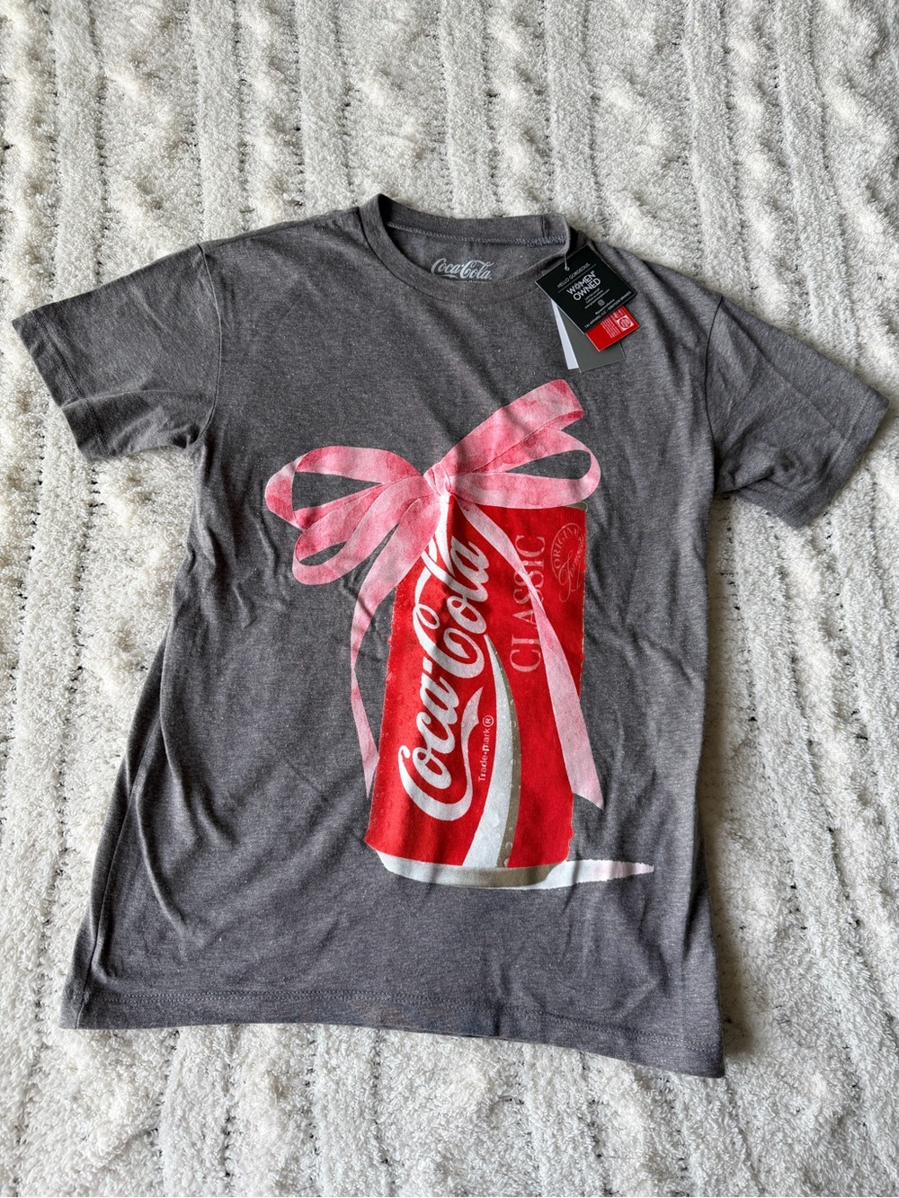 Grayson threads Coke tee shirts bow girly aesthetic graphic tee top XXS